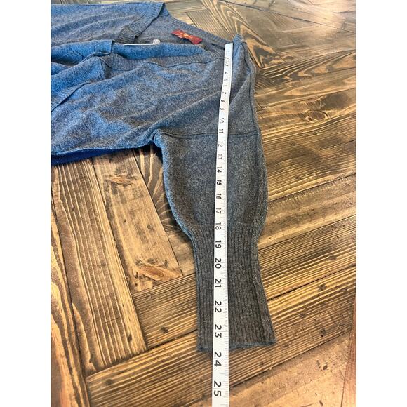 7 for All Mankind Wool Blend Sweater Women Small Neutral Academia Old Money Twee - Picture 7 of 7